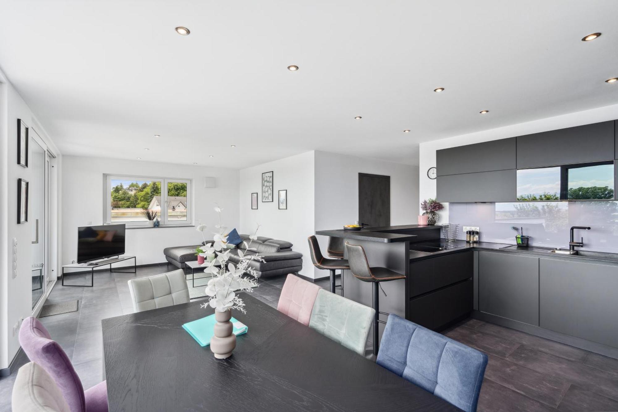 Апартаменти Anytime - Penthouse Mit Terrasse Und Bergsicht Фрідріхсгафен Екстер'єр фото