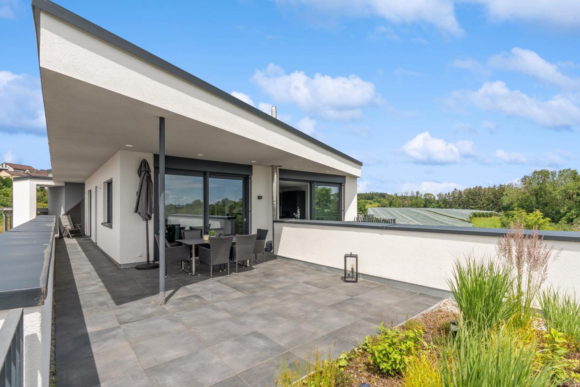 Апартаменти Anytime - Penthouse Mit Terrasse Und Bergsicht Фрідріхсгафен Екстер'єр фото