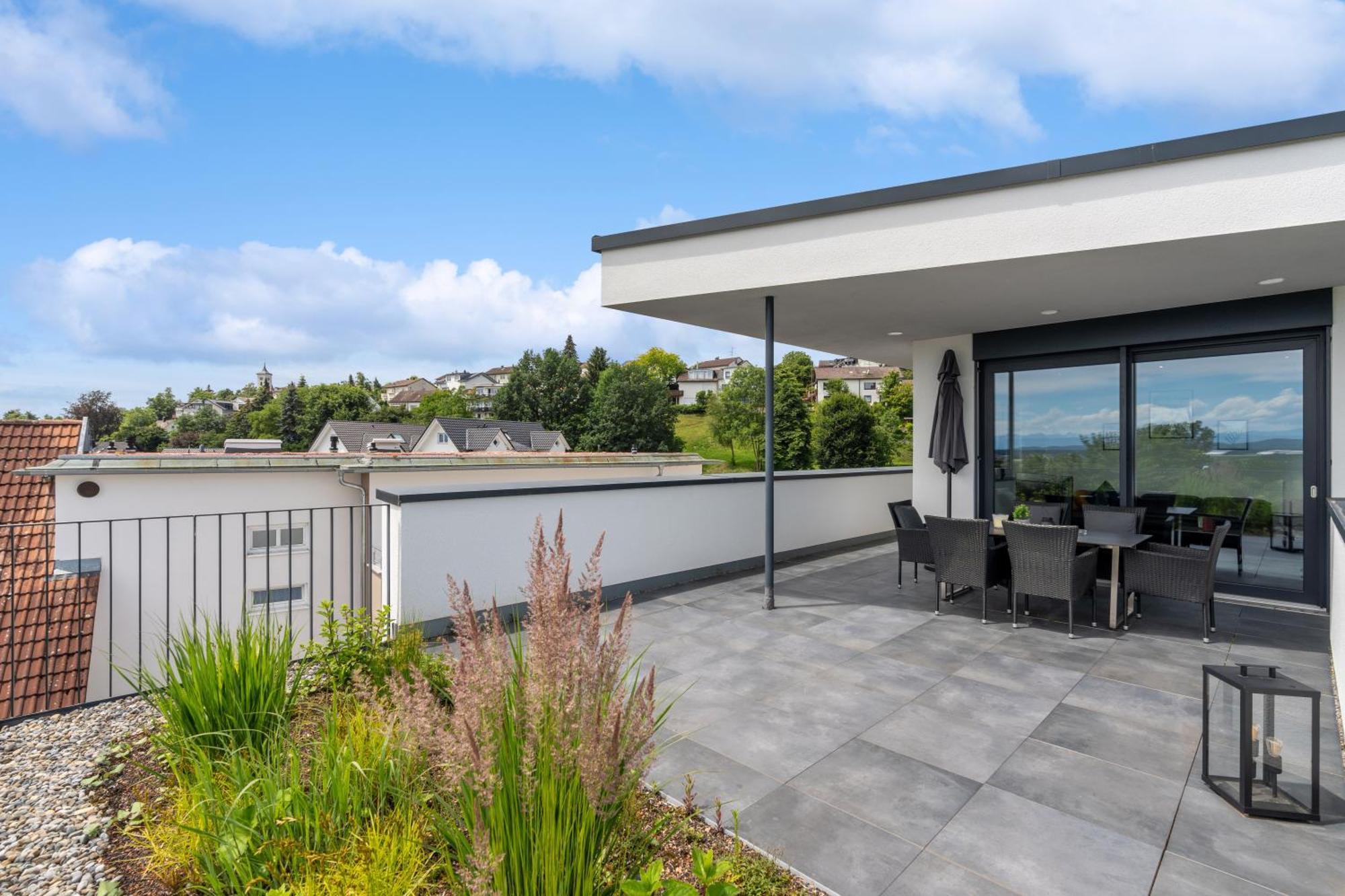 Апартаменти Anytime - Penthouse Mit Terrasse Und Bergsicht Фрідріхсгафен Екстер'єр фото